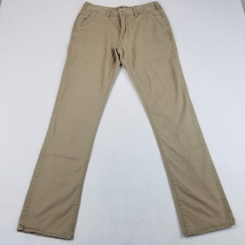 BKE Pants Mens 31x31 Jake Straight Beige Khaki Casuals Chino Pockets Mid Rise